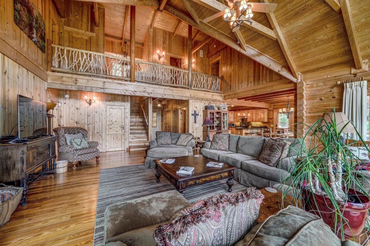 Log Haven Villa Dawsonville Ngoại thất bức ảnh